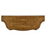 Argentinian walnut country sideboard