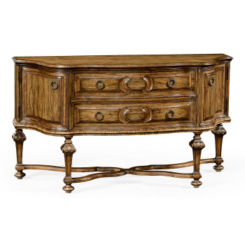 Argentinian walnut country sideboard