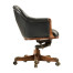 Chesterfield Style Walnut Office Chair