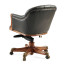 Chesterfield Style Walnut Office Chair