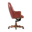 Chesterfield Style High Back Walnut Office Chair