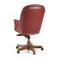 Chesterfield Style High Back Walnut Office Chair