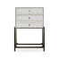 Églomisé & Bronze High Chest of Drawers