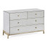 Églomisé & Silver Large Chest of Drawers