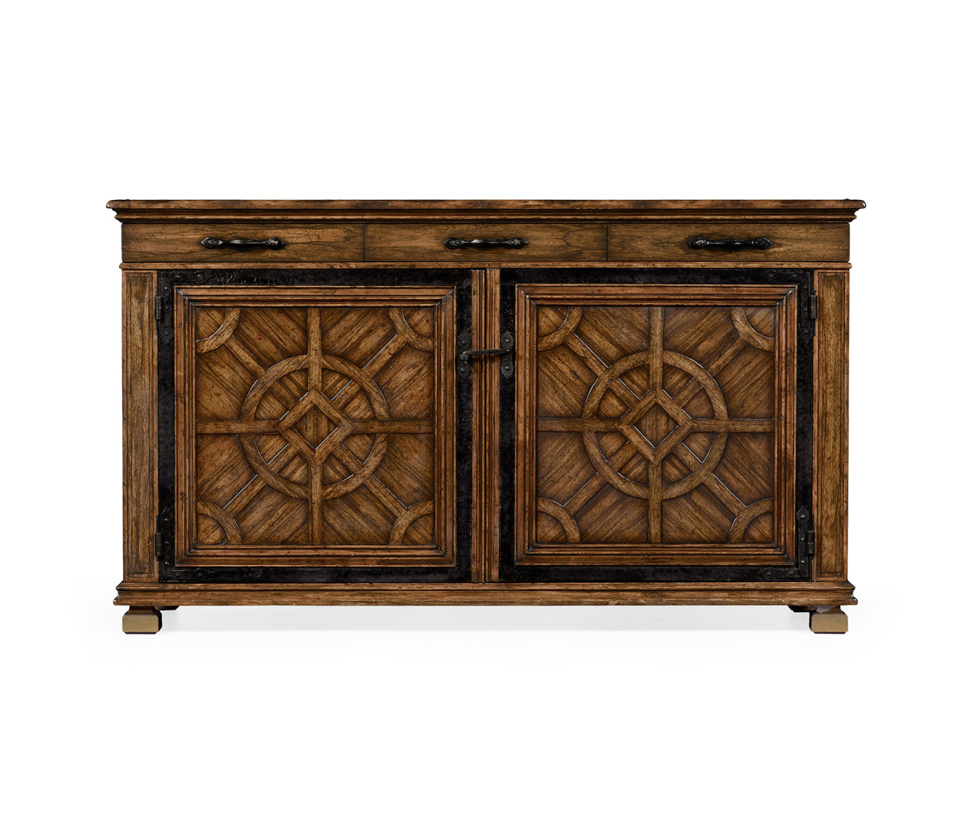 Argentinian Walnut Parquetry Sideboard 