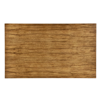 Argentinian Walnut & Anthracite Faux Shagreen Coffee Table