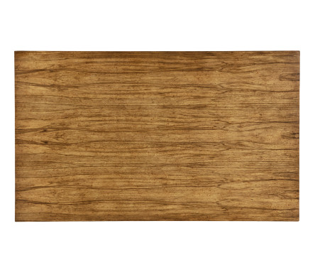 Argentinian Walnut & Anthracite Faux Shagreen Coffee Table