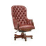 Chesterfield Style High Back Desk Chair