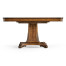 Regency Rectangular Centre Table on Pedestal Base (Crotch Walnut)