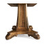 Regency Rectangular Centre Table on Pedestal Base (Crotch Walnut)