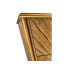 Argentinian walnut veneered tapering chest of drawers
