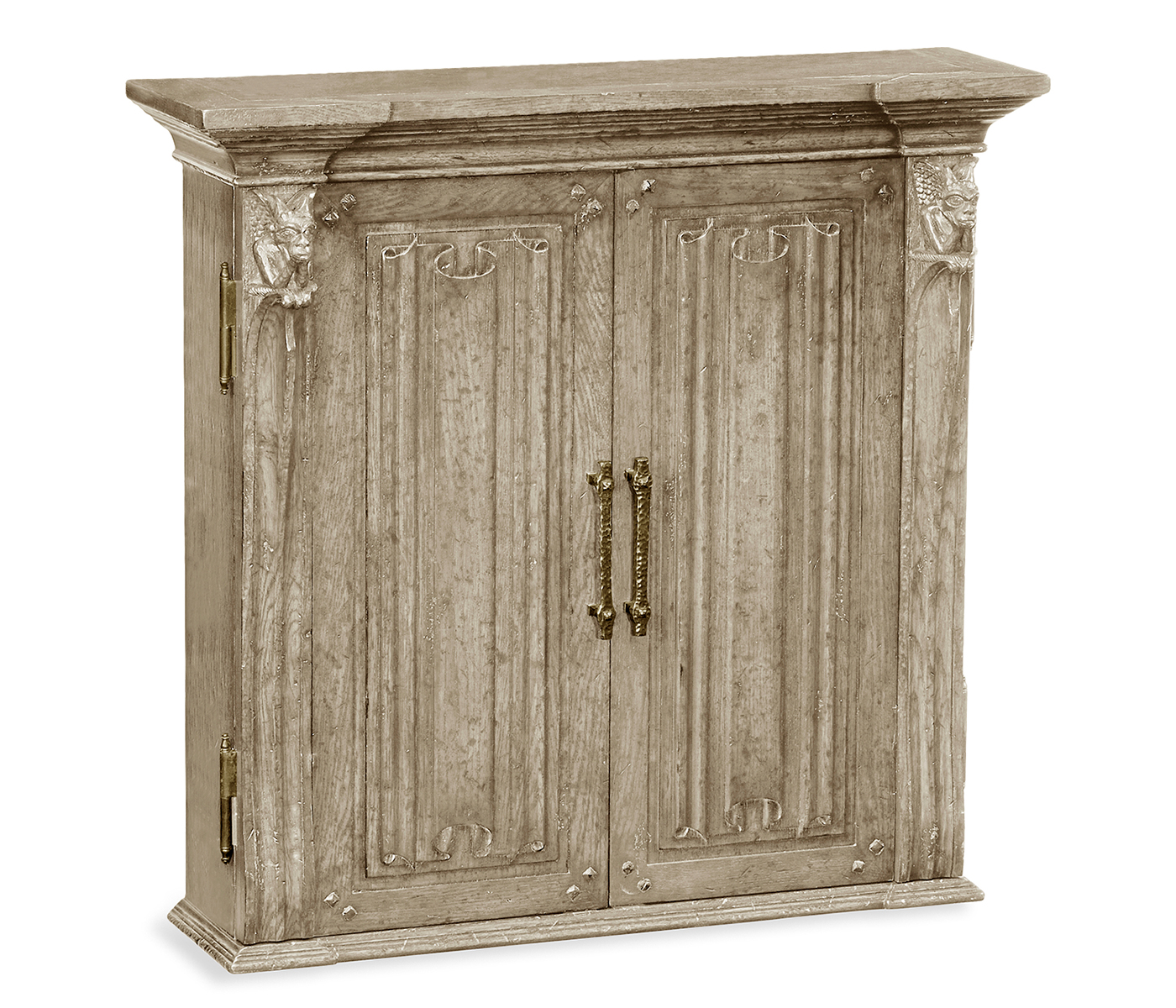 Dartboard Grey Oak Cabinet