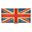 Union Jack Rectangular Box Painted