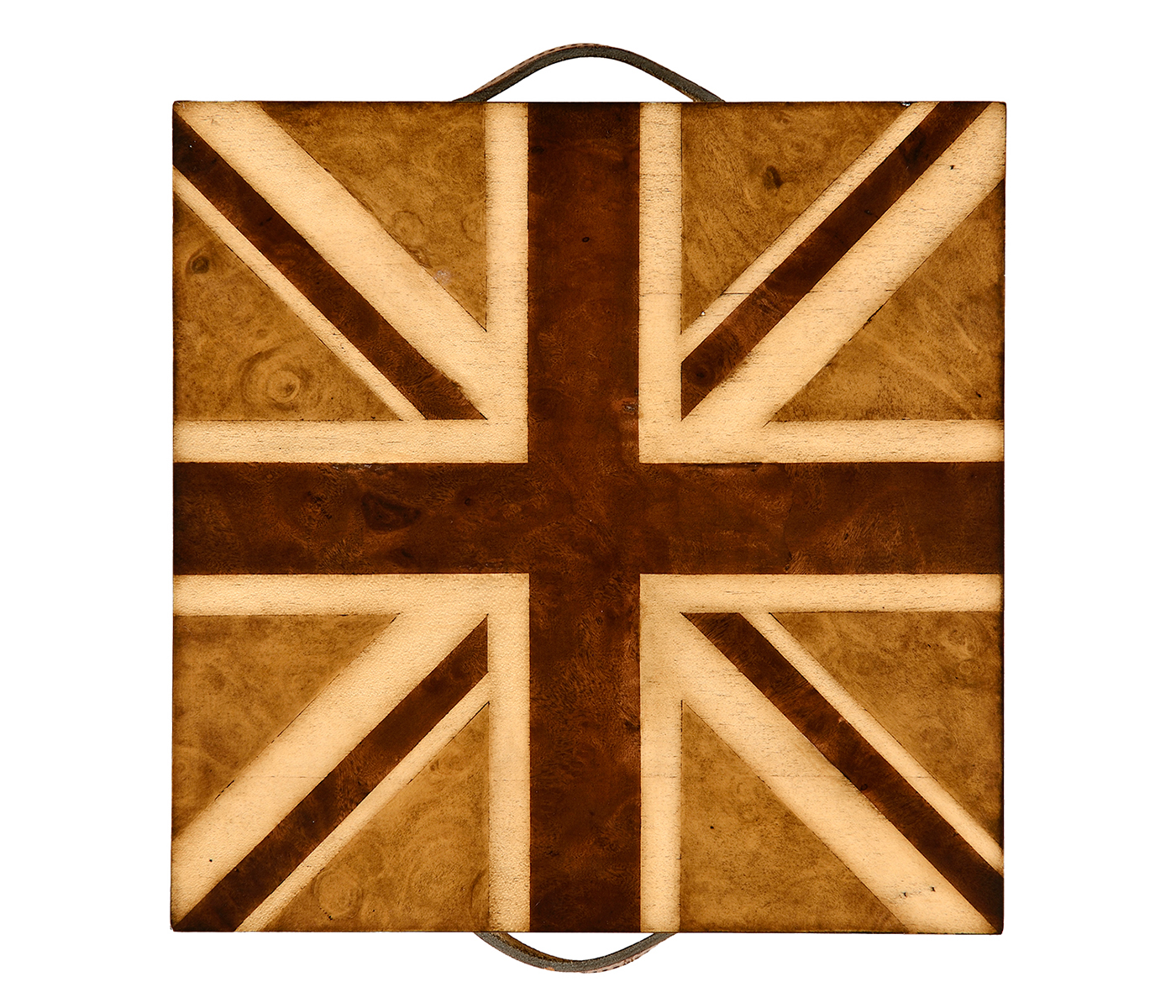 Union Jack Square Box Inlaid