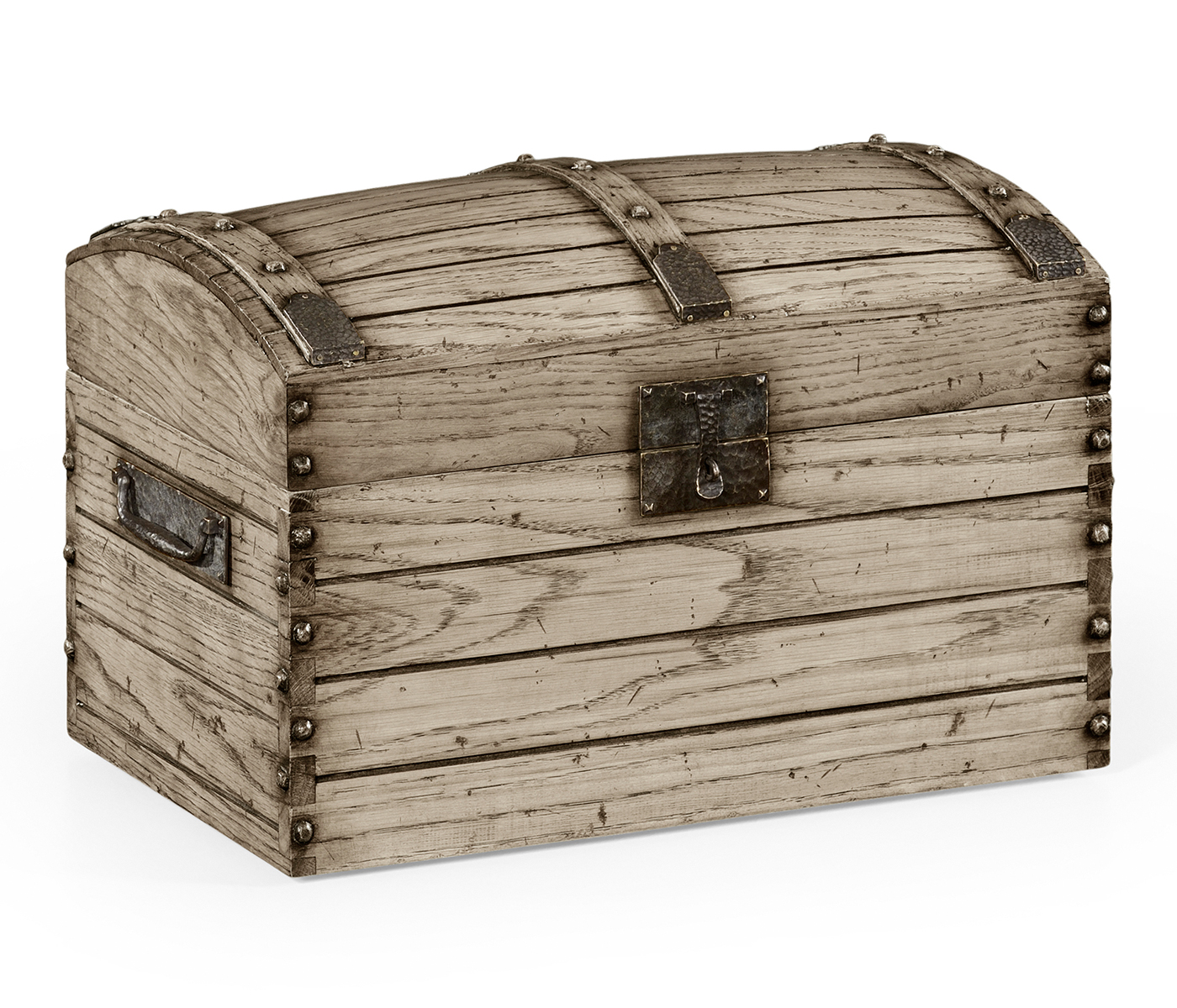 Grey Oak Trunk with Bow Lid