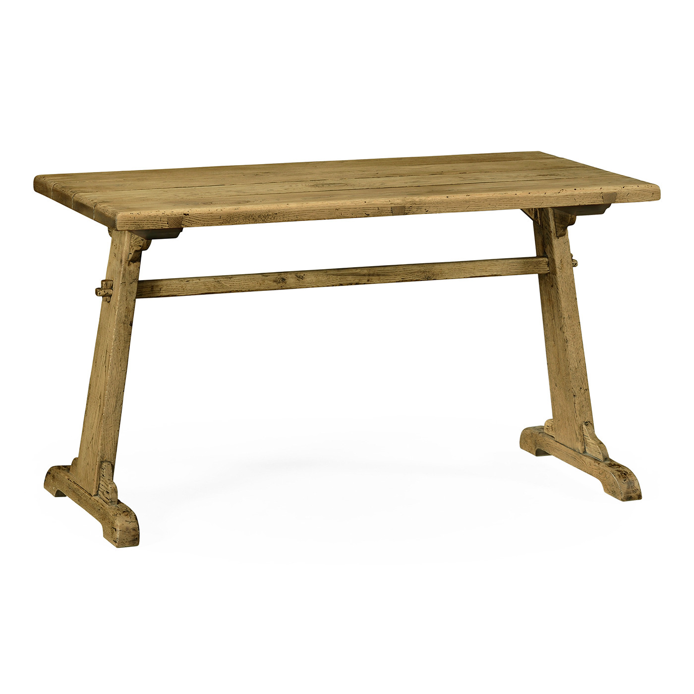 Medium Natural Oak Tavern Dining Table 52