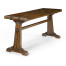 Traditional Dark Oak Tavern Dining Bench