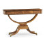 Biedermeier Crotch Walnut Side Table