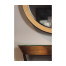 Contemporary Circular Recessed Gilded Mirror