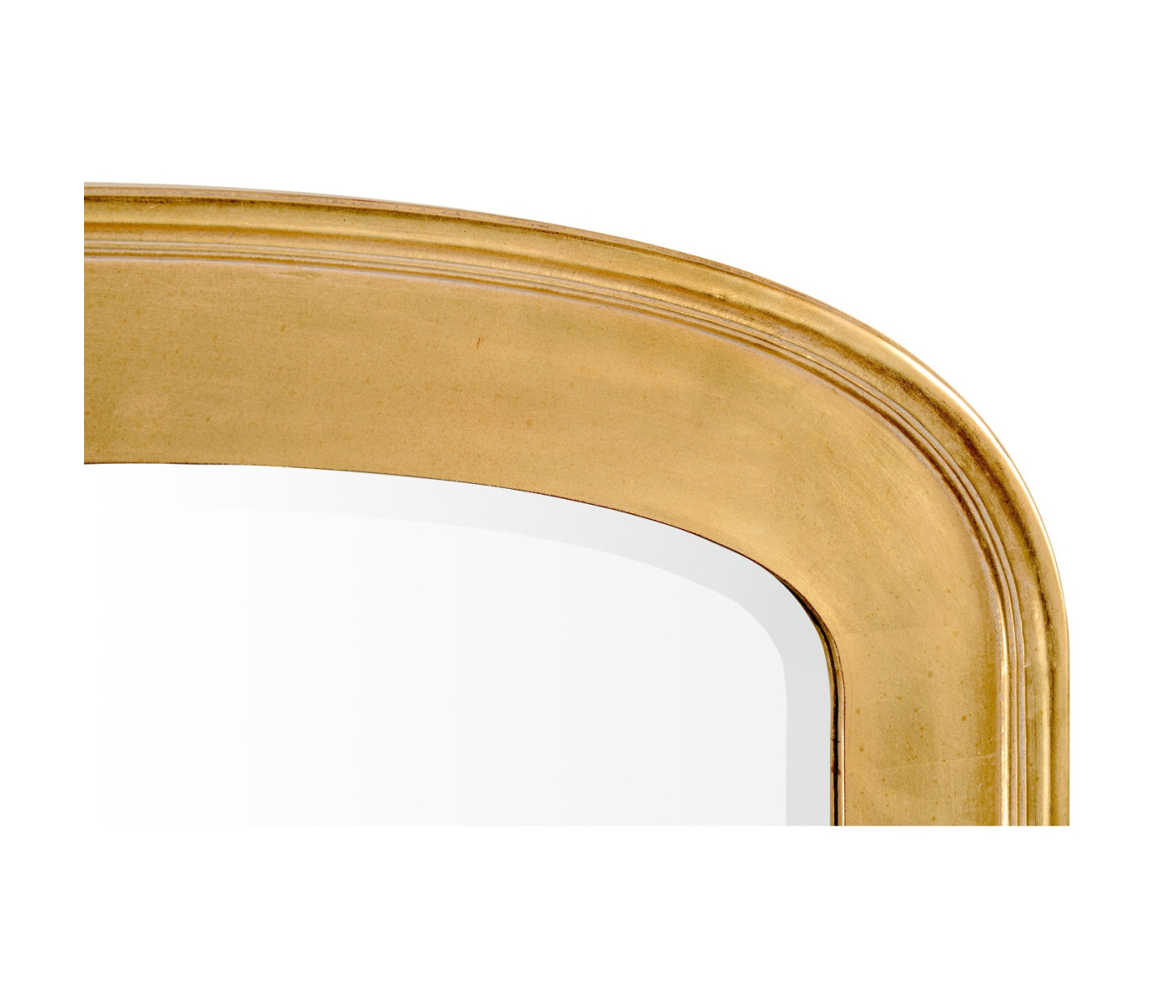 Victorian style gilded overmantle mirror
