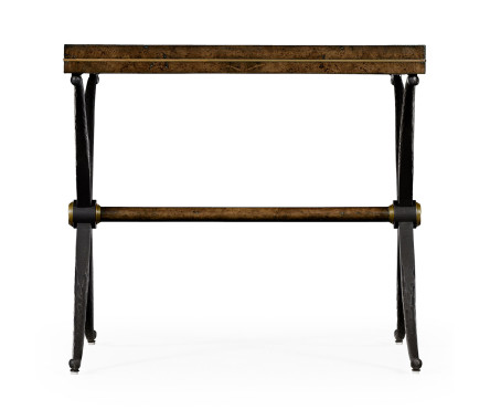 Small Hammered Iron Side Table