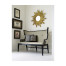 Small Black Sunburst Mirror