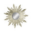 Small Silver Sunburst Mirror