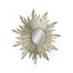 Small Silver Sunburst Mirror