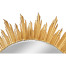 Large gilded sunburst mirror