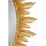 Large gilded sunburst mirror