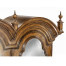 Queen Anne Pollard Bureau Cabinet with Mirrored Doors