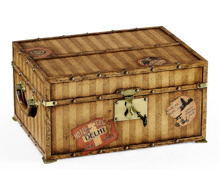 Travel Trunk Style Fitted Box