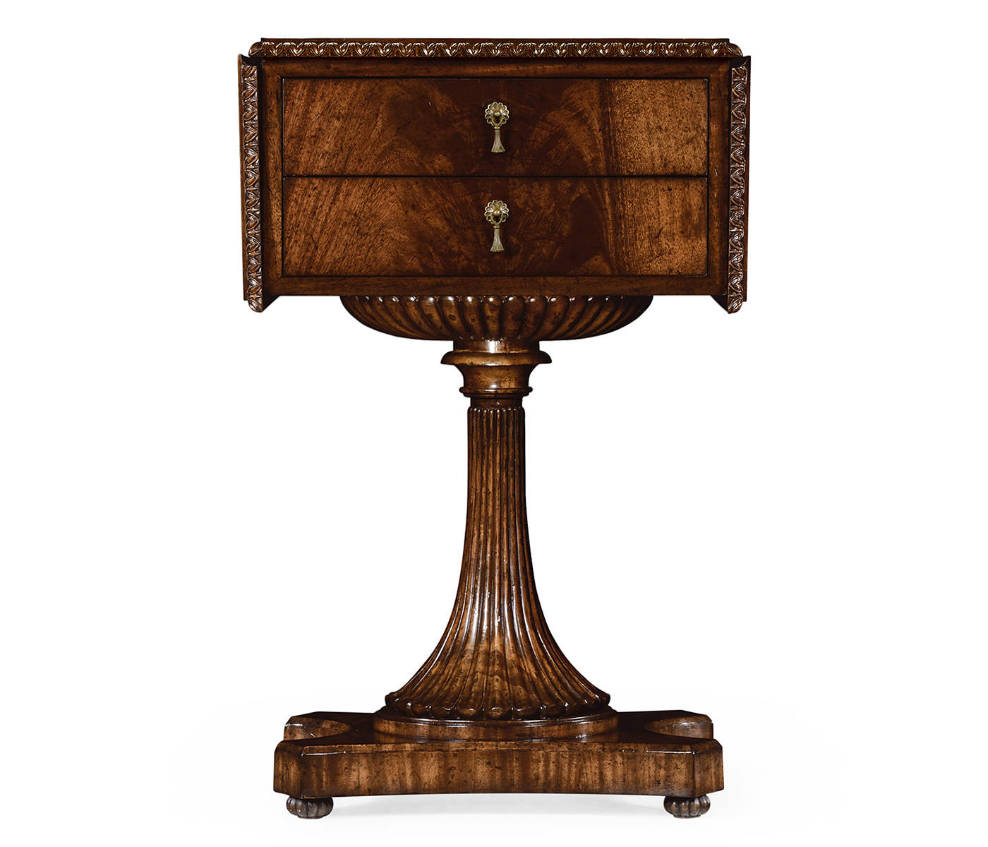 William IV Mahogany Table with Side Panels