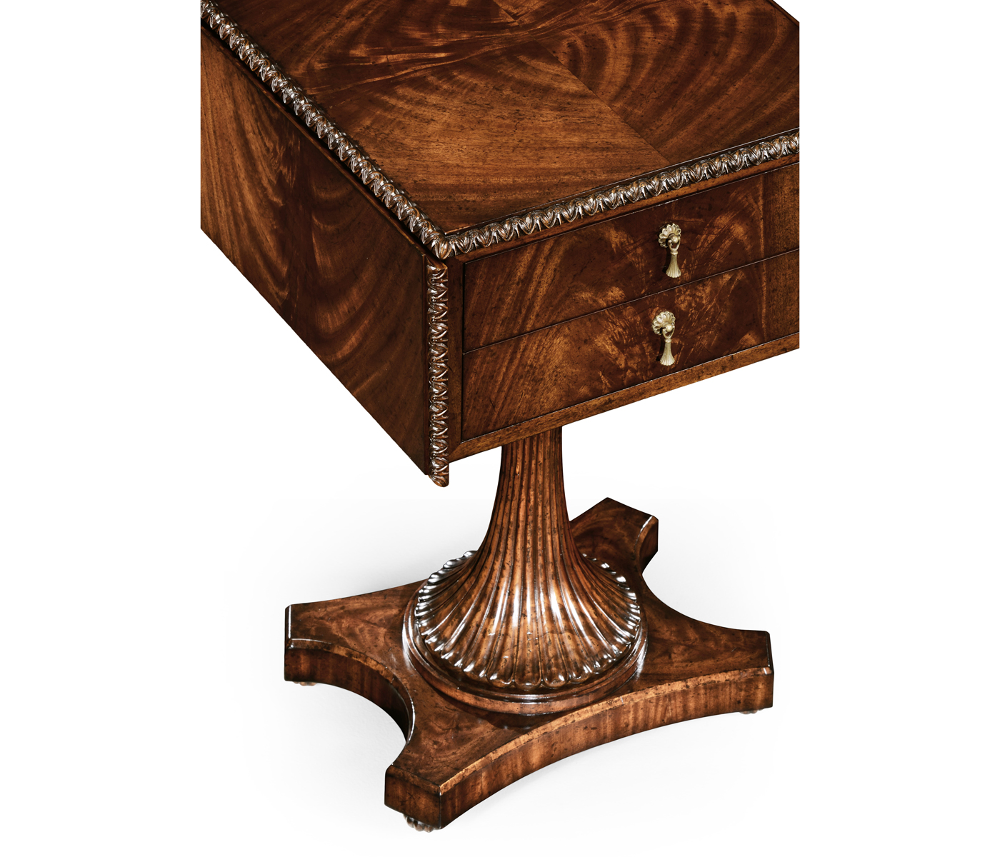 William IV Mahogany Table with Side Panels