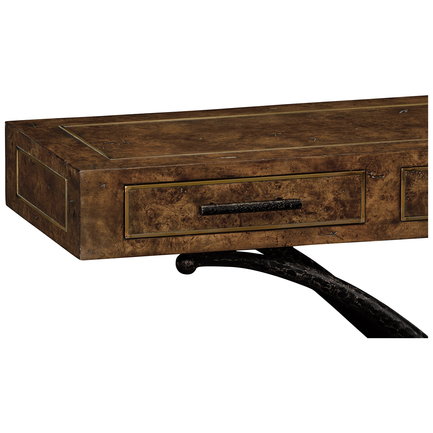 Hammered Iron Console 34