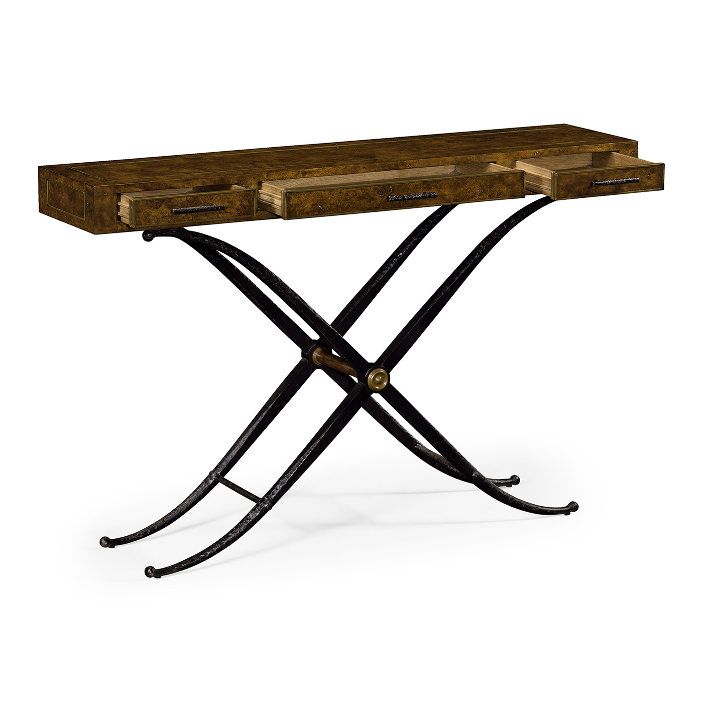 Hammered Iron Console 34