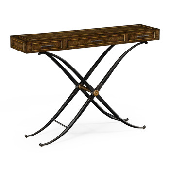 Hammered Iron Console 36