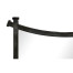 Bronze iron mirror with curved top