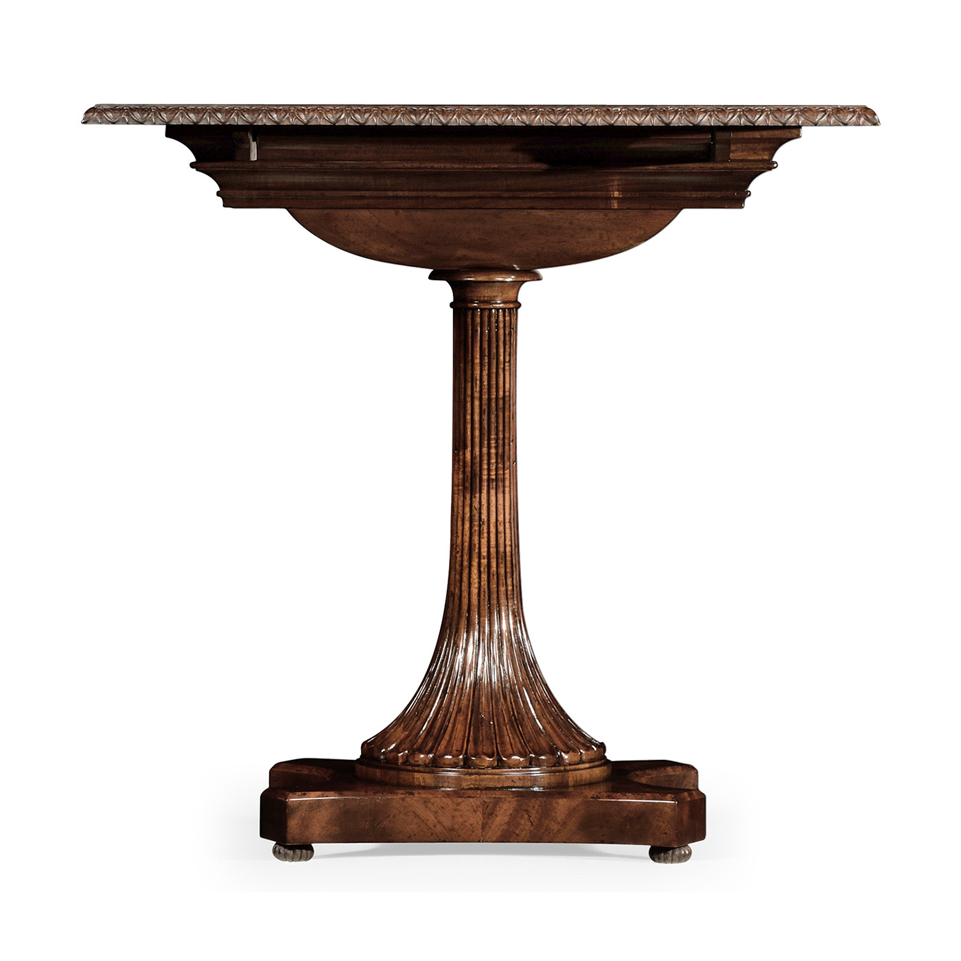 William IV Mahogany Games Table with Secret Storage