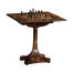 William IV Mahogany Games Table with Secret Storage