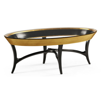 Stepped Gilded Coffee Table