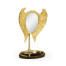 Classical Gilded Winged Macassar Ebony High Lustre Dressing Mirror