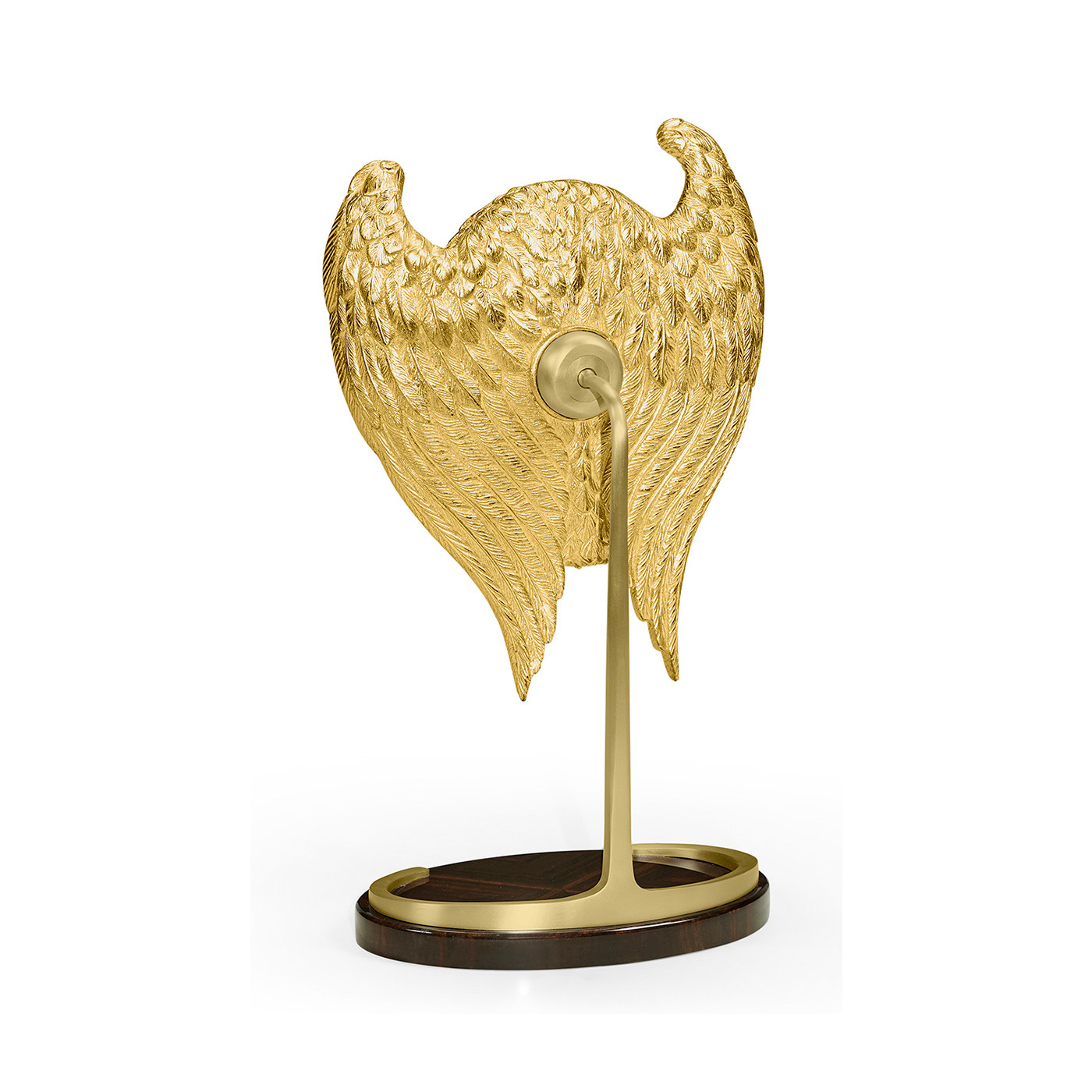 Classical Gilded Winged Macassar Ebony High Lustre Dressing Mirror