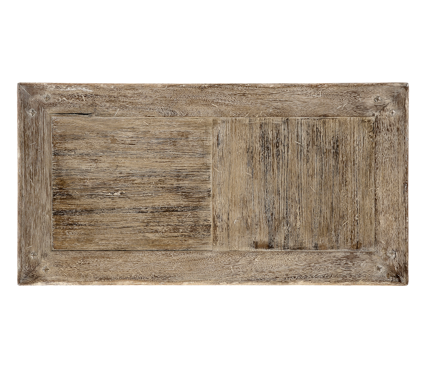 Limed oak side table