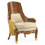 Empire Style Winged Chair