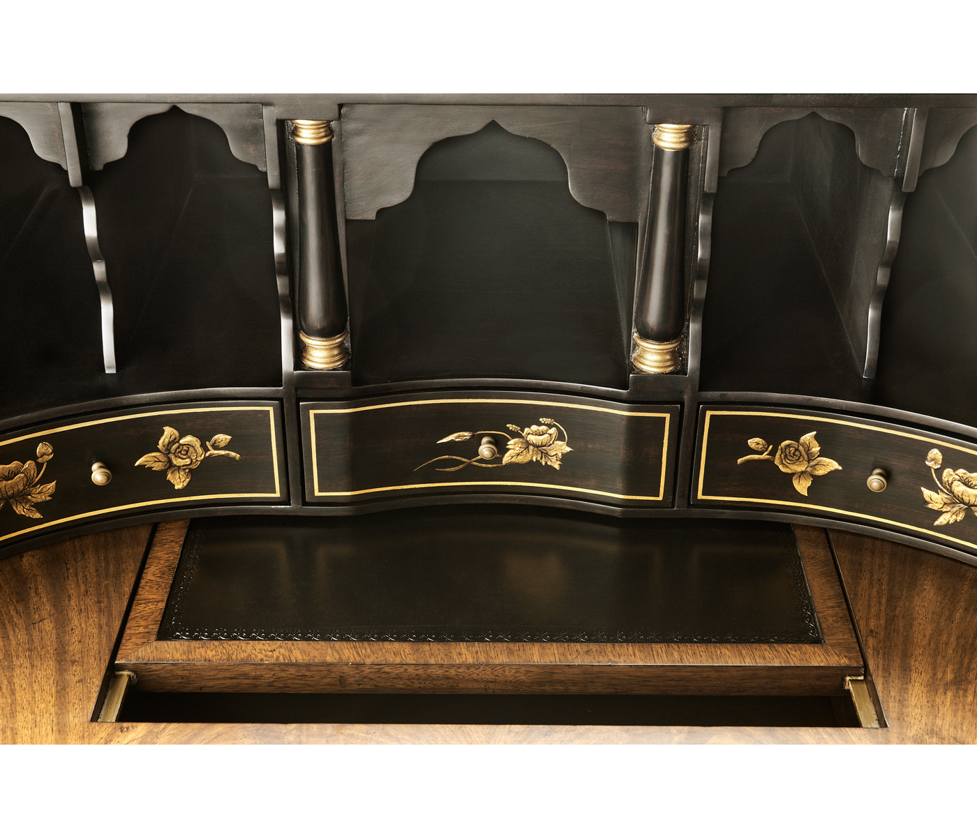 Queen Anne Fall Front Walnut Bureau