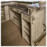 Complete Linenfold Grey Oak Home Bar