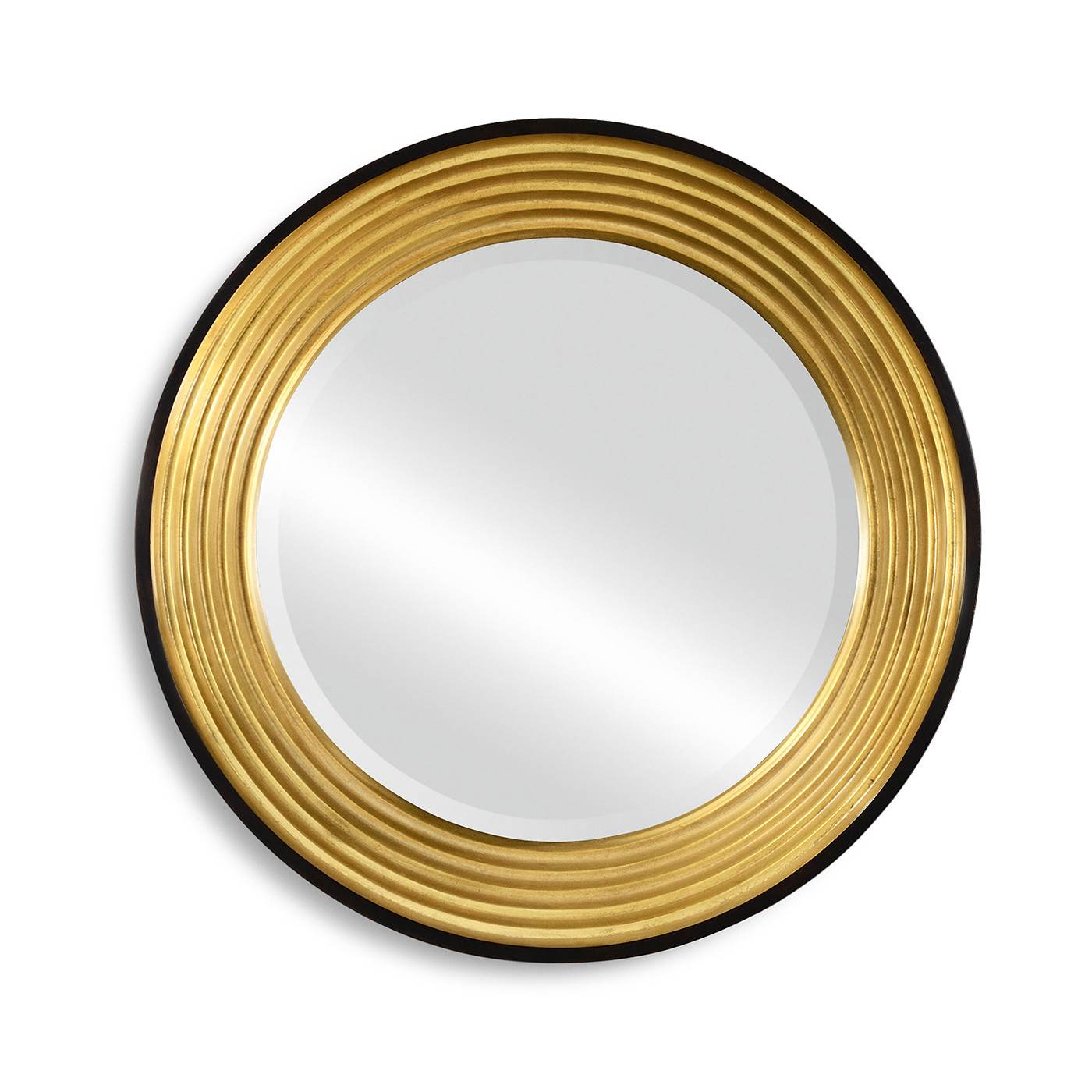 Contemporary Circular Recessed Mirror