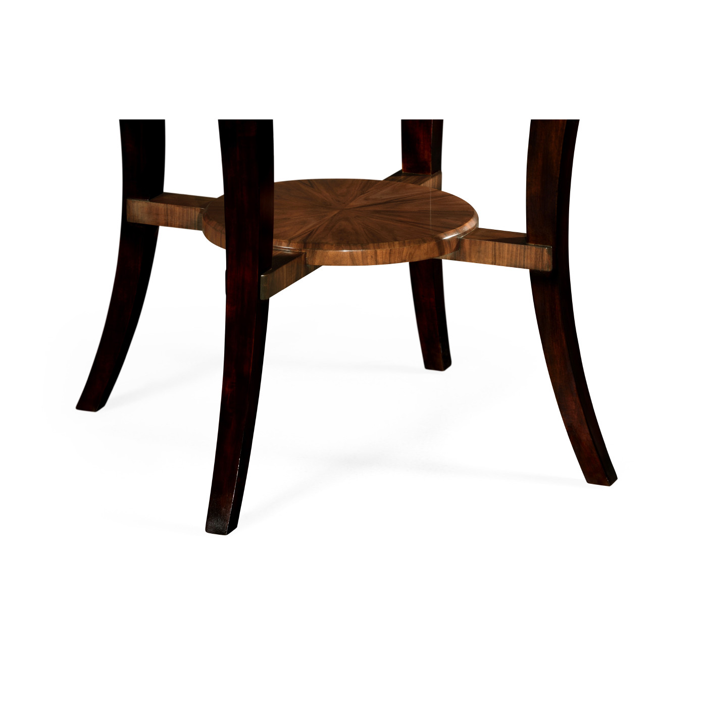 Art Deco Satin Round Dining Table 54