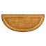 Satinwood demilune cabinet
